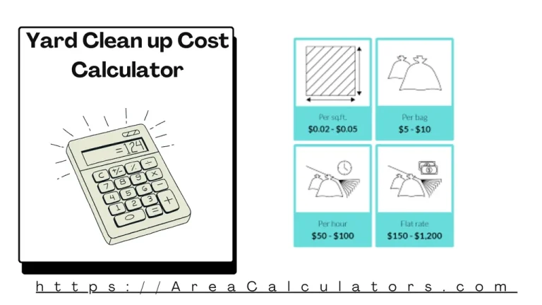 yard clean up cost calculator
