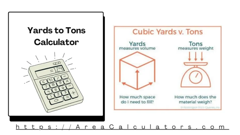 yards to tons calculator
